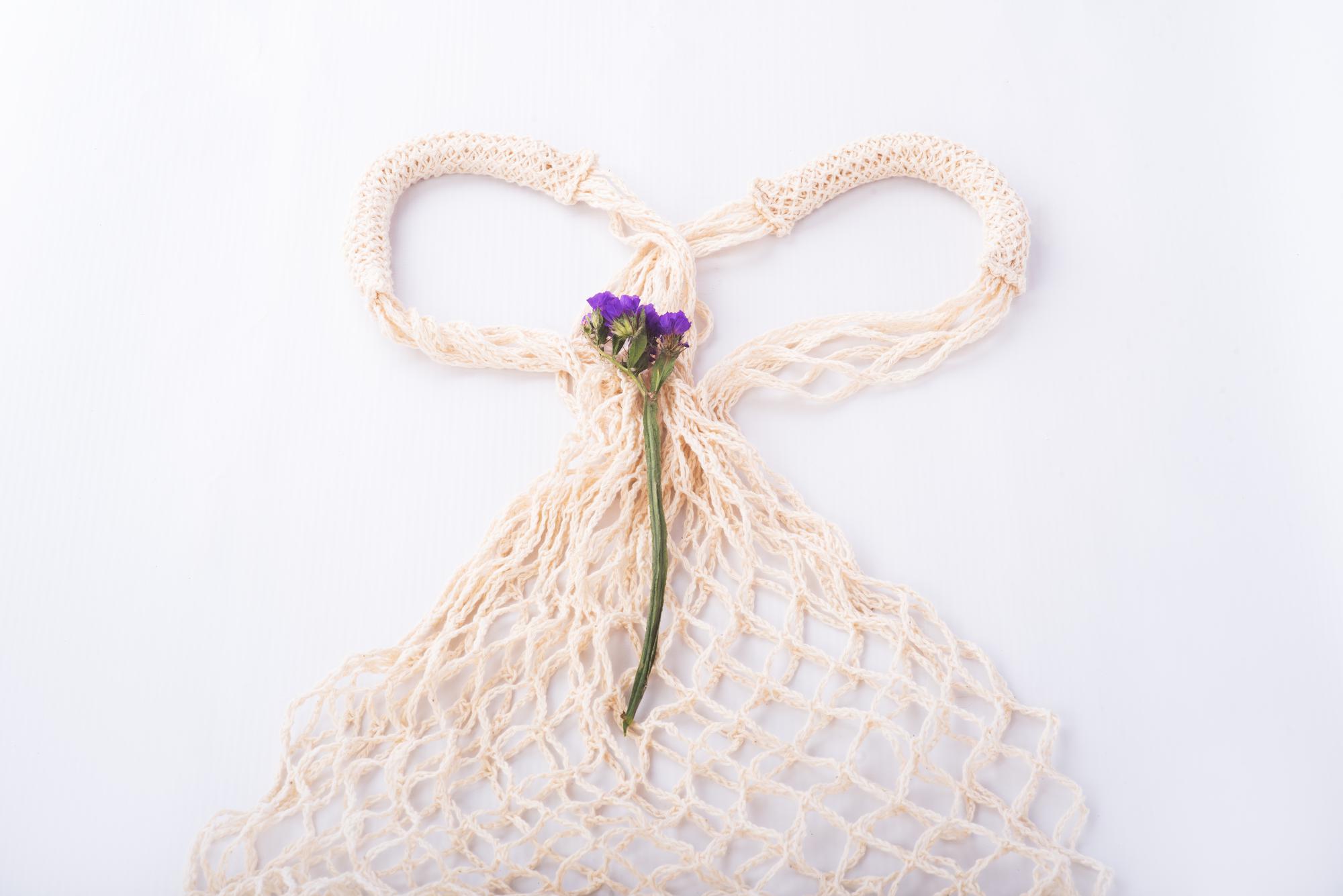 Tasche decorate per borse in tela